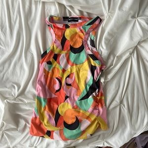 Pretty little thing colorful tank top